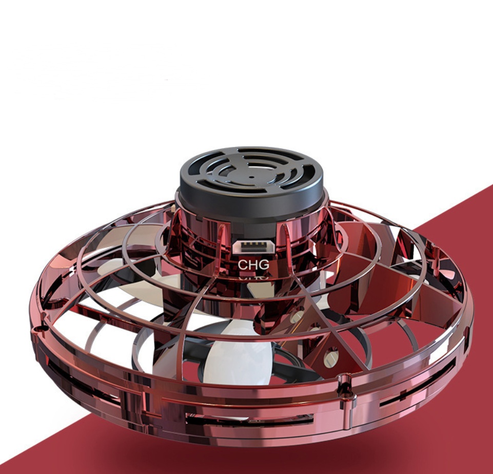 Mini Toy Drone | UFO Type Flying Helicopter Spinner Toy For Kids - Image 10