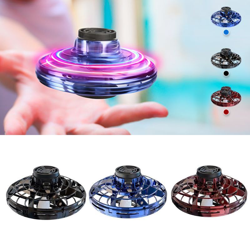 Mini Toy Drone | UFO Type Flying Helicopter Spinner Toy For Kids